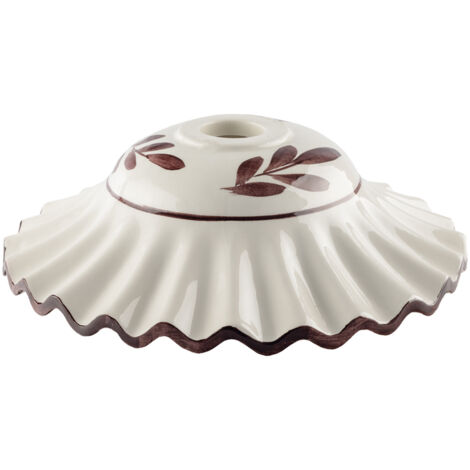 Diffusore ceramica 30x30 cm palme H.9 cm