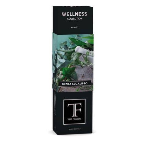 DIFFUSORE CON MIDOLLINI 100ML MENTA/EUCALIPTO