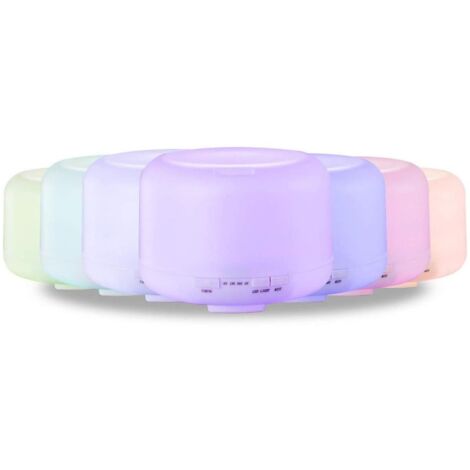 Diffusore di Aromi da 300 ml, con Illuminazione Led a 7 Colori e Timer Integrato