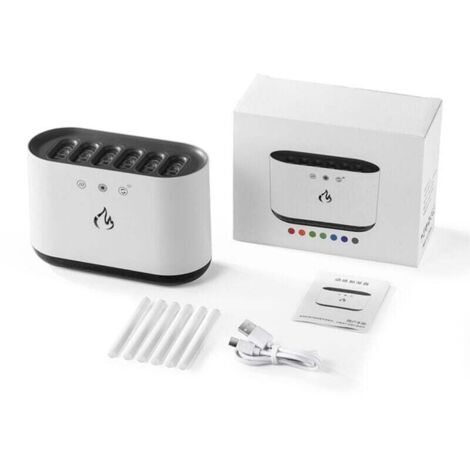Diffusore di aromi per oli profumati, 900 ml, colore RGB, musica cangiante, aromaterapia, umidificatore d'aria con timer da 10 ore e spegnimento per casa e ufficio