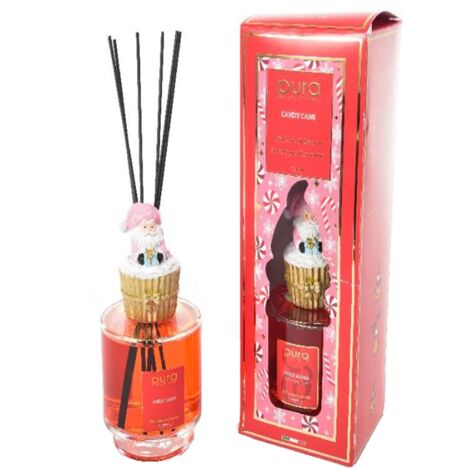 Diffusore di essenza "Lola" con bacchetti in cotone profumatore per ambienti 500 ml -Candy Sweet