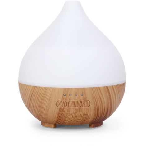 Diffusore di oli essenziali, diffusore di aromi da 140 ml, umidificatori a LED a 7 colori, diffusore con spegnimento automatico, diffusore di fragranze per soggiorno