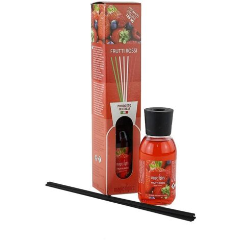 Diffusore di profumo Mikado Frutti Rossi 125ml. Magic Lights