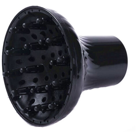 Diffusore KZQ per asciugacapelli (2 unità), con anello regolabile, universale e pieghevole.