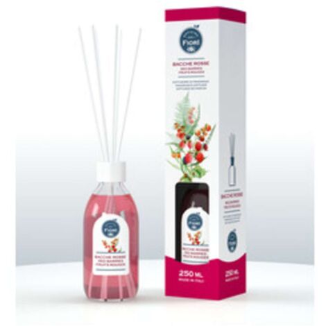 DIFFUSORE OFFICINA DEI FIORI  250ML BACCHE ROSSE - 6 pezzi