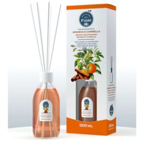 DIFFUSORE OFFICINA DEI FIORI  500ML ARANCIA E CANN