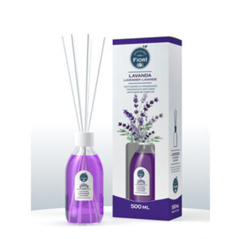 DIFFUSORE OFFICINA DEI FIORI  500ML LAVANDA - 6 Pezzi