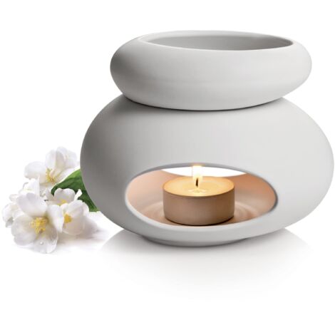 DIFFUSORE OLIO STONE BIAN.cm 14 h 13 FANCY TESCOMA