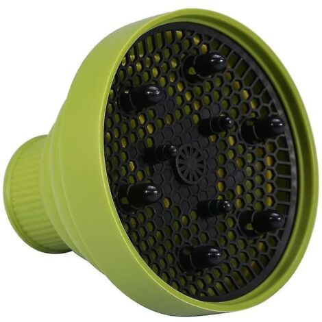Diffusore per asciugacapelli in silicone 1 pz - Verde
