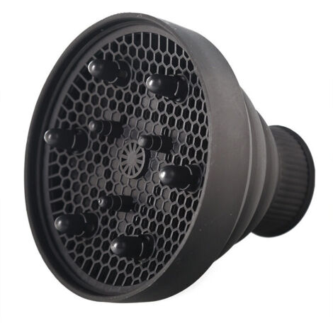 Diffusore per capelli pieghevole, diffusore per capelli universale, diffusore per asciugacapelli in silicone, diffusore per asciugacapelli in silicone, diffusore per asciugacapelli arricciacapelli pie