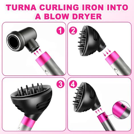 Diffusore per Dyson Airwrap Styler HS01 HS05 HS08, accessorio diffusore Dyson Airwrap, diffusore per capelli ricci, ugello di diffusione convertibile per Airwrap Styler in asciugacapelli