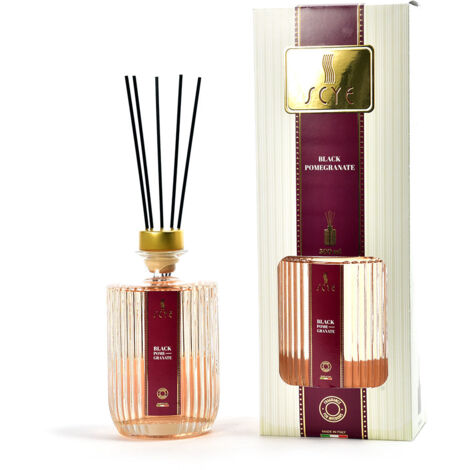 Diffusore Stick con Bastoncini Fragranza Red Wine Linea Scye 500ml