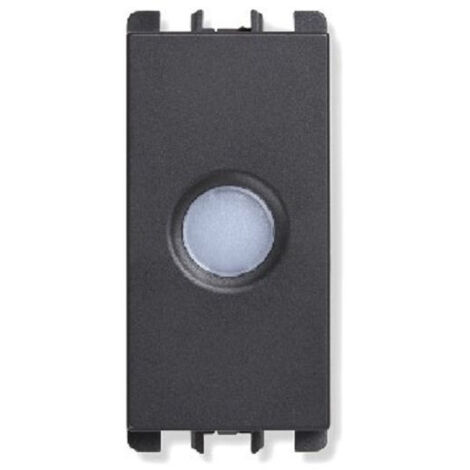 Diffusore Trasparente Per Led Antracite 1M V ( URMET cod. 10280 )