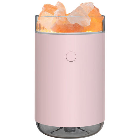 Difusor 3 en 1: humidificador + lámpara de sal + luz nocturna de 6 colores, purificador USB de 260 ml, para el hogar/oficina, regalo perfecto para el Día de la Madre.