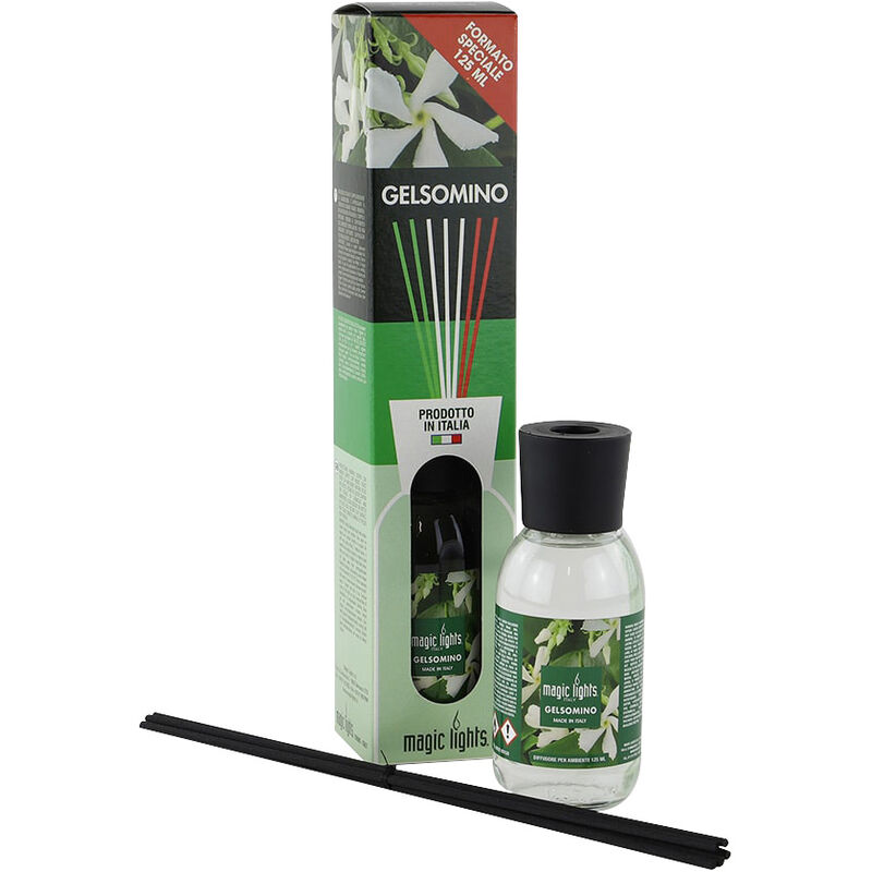 

MAGIC LIGHTS Difusor aroma mikado flores blancas 125ml. magic lights