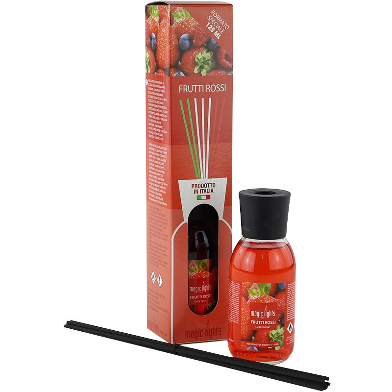 

MAGIC LIGHTS Difusor aroma mikado frutos rojos 125ml. magic lights