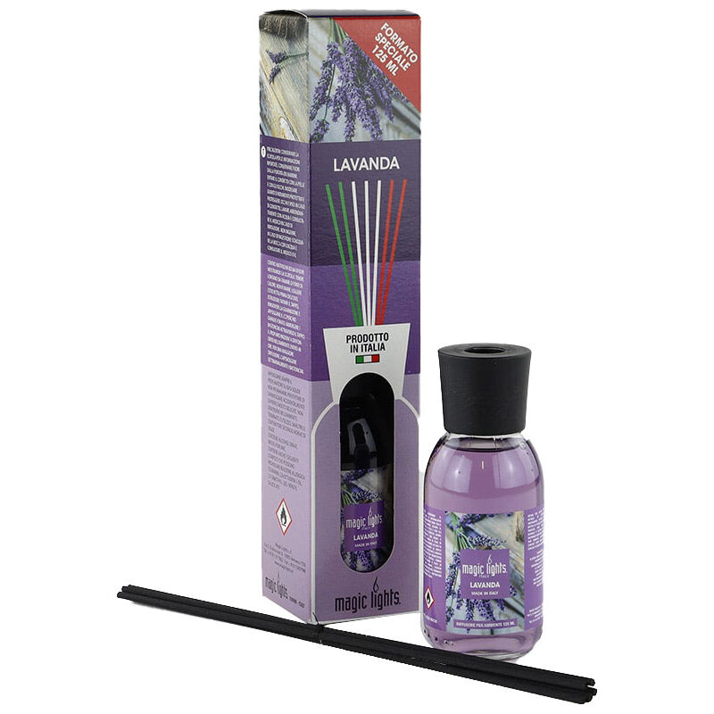 

MAGIC LIGHTS Difusor aroma mikado lavanda 125ml. magic lights