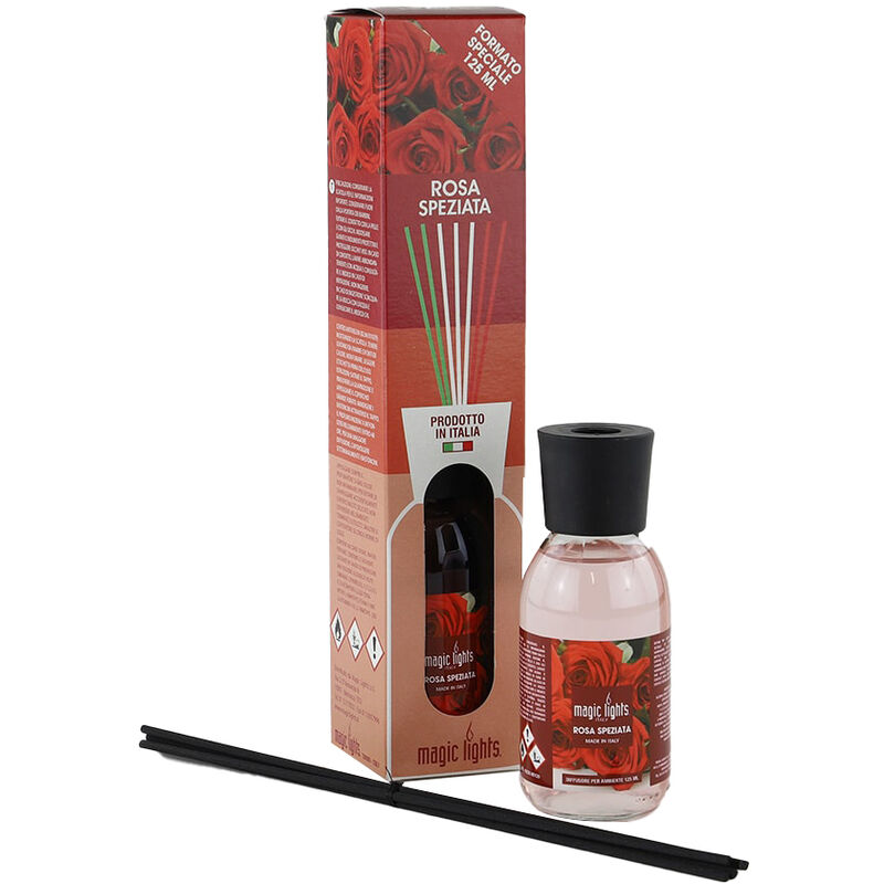 

MAGIC LIGHTS Difusor aroma mikado rosa especiada 125ml. magic lights