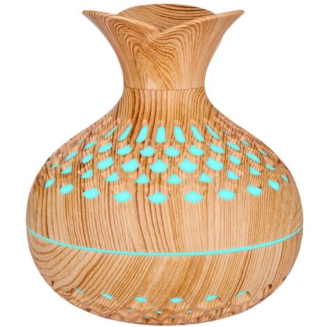 SJQKA Difusor de aceites esenciales, difusor de aceites esenciales, difusor de aceites esenciales eléctrico ultrasónico de 300 ml, difusor de aroma, difusor humidificador