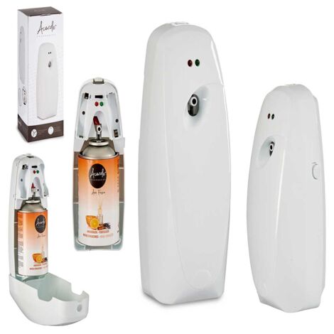 Difusor de aerosol automático multifuncional con función de temporizador, color blanco