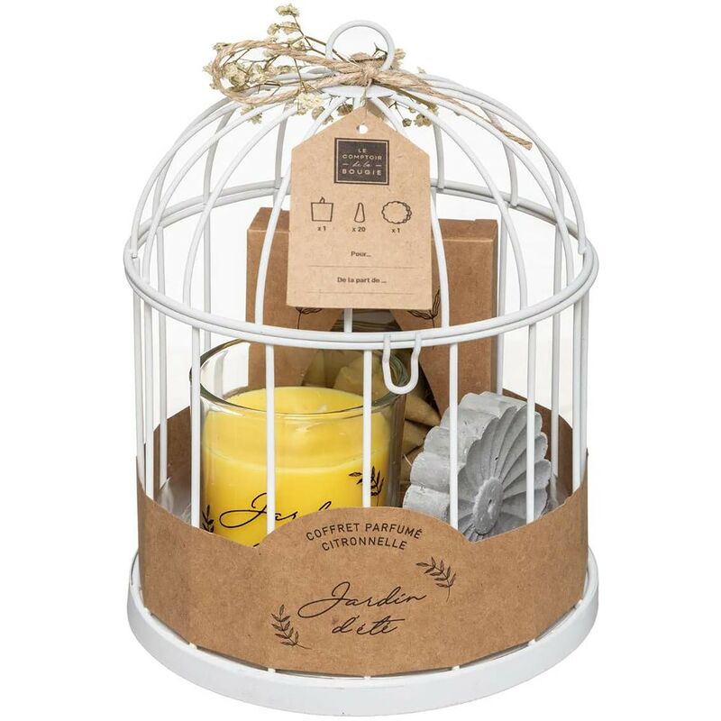 

Difusor De Aromas Citronela Con Jaula Lemon