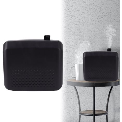 Difusor de aromaterapia Bluetooth de 800 ml, dispositivo de spa, difusor de aceites, ambientador para baño, hotel, oficina, 100–240 V, enchufe europeo negro, material PP.