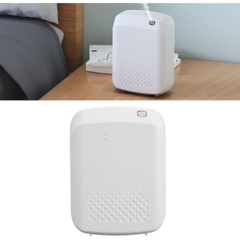 Difusor de aromaterapia Bluetooth sin agua de 400 ml con tecnología de aire frío y control por aplicación para el hogar y hoteles, color blanco.