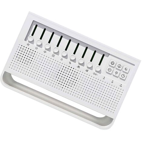 Difusor de aromaterapia ultrasónico con función sin llama y Bluetooth 5.0 – 200 ml, luz nocturna con 2 niveles de brillo, 8 tonos de blanco, puerto USB, blanco