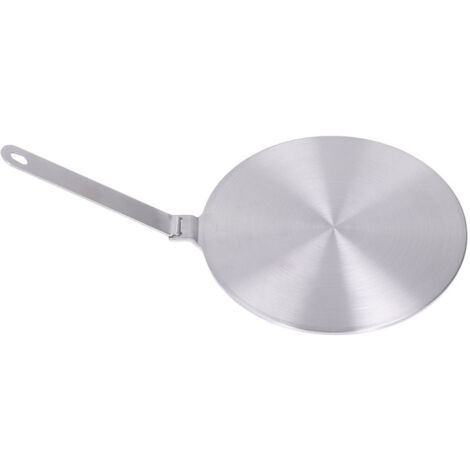 Difusor de calor de cocina de acero inoxidable con asa, para placas de inducción tipo 20