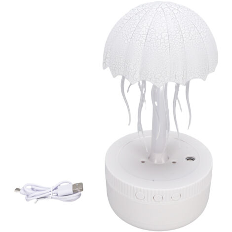 Difusor de medusas 3D – LED flotante, apagado automático, gran capacidad, efecto acuario, ¡regalo original para el Día de la Madre ¡Guau