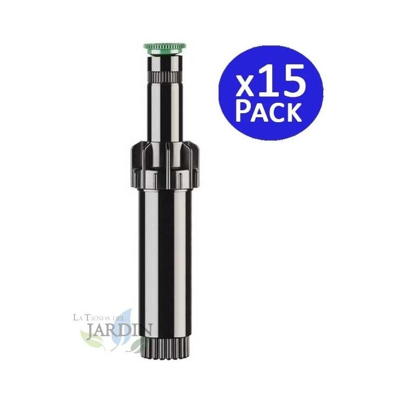 

Suinga - Difusor de riego Hunter PSU-02-10A, 3 metros alcance. 15 unidades