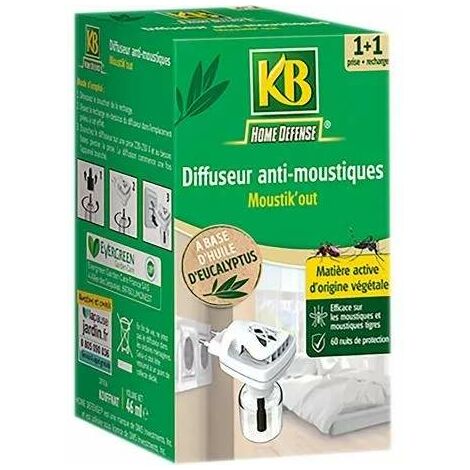 Difusor demosquitos sin insecticida KB Home Defense