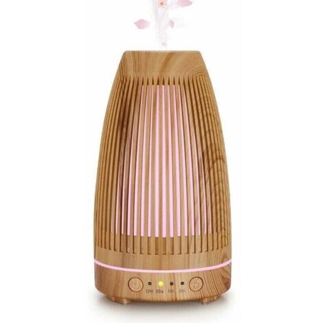 Difusor eléctrico de aceites esenciales con luz LED de 14 colores para el hogar y el yoga