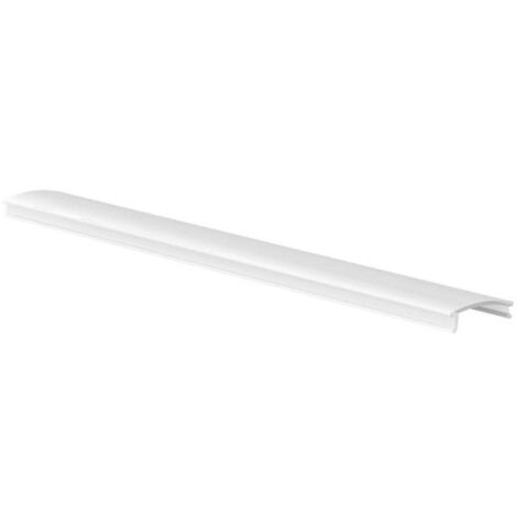 Difusor (inferior) para perfiles de la serie Wall Led Lamp, SLW - Policarbonato - Resistente a los UV - 2 m - Opaco