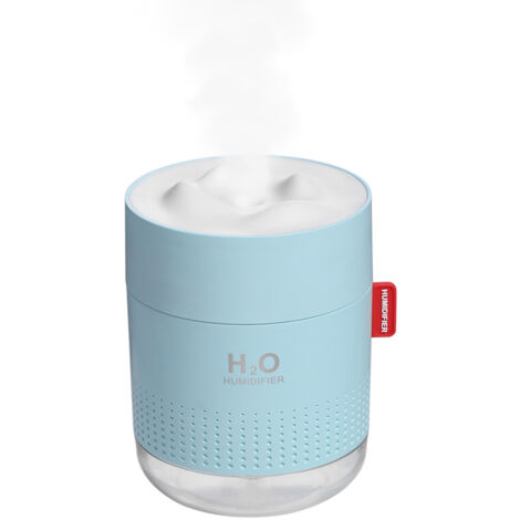 Difusor USB de 500 ml – Luz nocturna multicolor, apagado automático silencioso, ideal para viajes o el hogar, tamaño grande, regalo para el Día de la Madre.