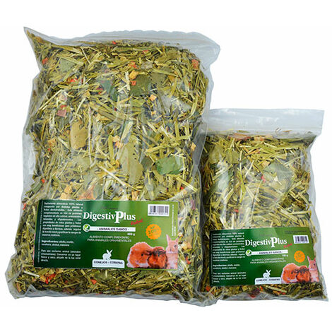 DigestivPlus Rodent - Hierba para Conejos, cobayas y Chinchillas 600 g