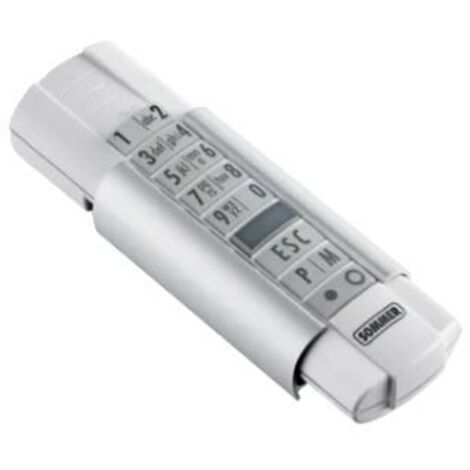 Digicode - Tastiera radio Telecody+ Sommer - S10212-00032 - 12 canali - nera