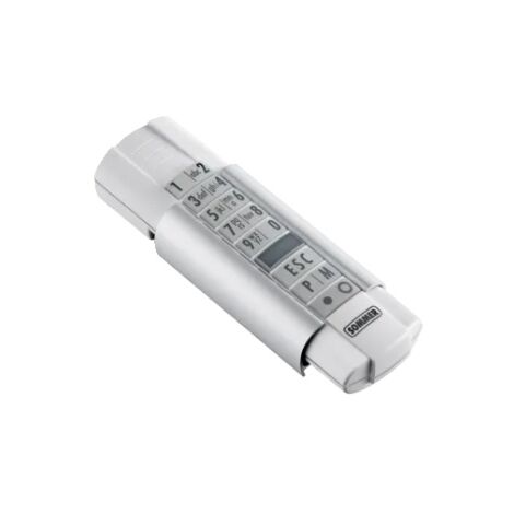 Digicode / Télecody+, émetteur radio portatif, 12 canaux, MF 868,8 MHz 4070V000 blanc - SOMMER -