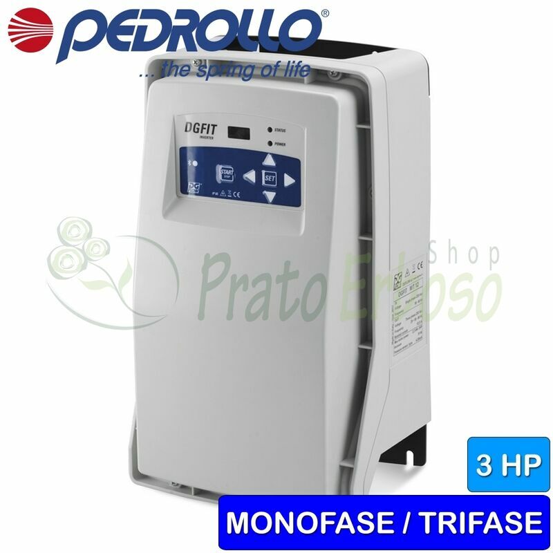 

Pedrollo - DIGIFIT MT 7-S - Inversor monofásico / trifásico de 7 A