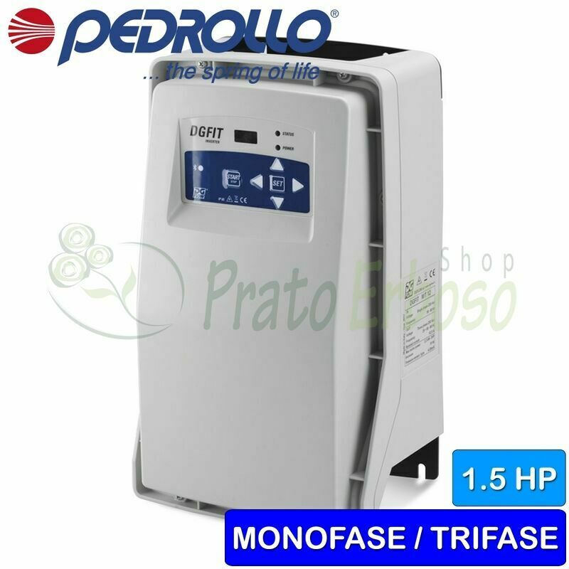 

Pedrollo - DIGIFIT MT 7-S - Inversor monofásico / trifásico de 7 A