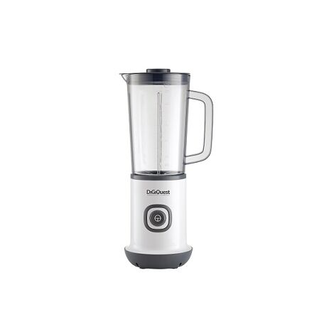 DIGIQUEST Frullatore da Tavolo FRULLO, Capacità 1.2L, Lame in Acciaio Inox, 350Watt, Controllo Preciso con un Solo Tocco, Ventose per Massima Aderenza