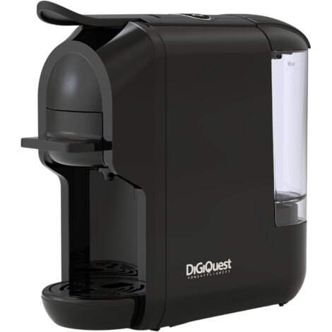 DIGIQUEST Macchina da caffè Multicompatibile COFFY Caffè corto e lungo  Potenza 1450 W 0,6 Litri 19 Bar Adatta ai gusti di tutti