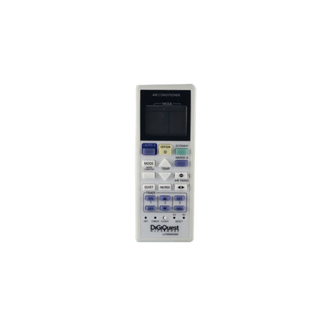 DIGIQUEST Telecomando universale per condizionatori, climatizzatori, pompa di calore, inverter a marchio PANASONIC