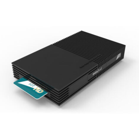 DIGIQUEST Ti9 Récepteur satellite Tivusat Carte Activée Chaines Italiennes