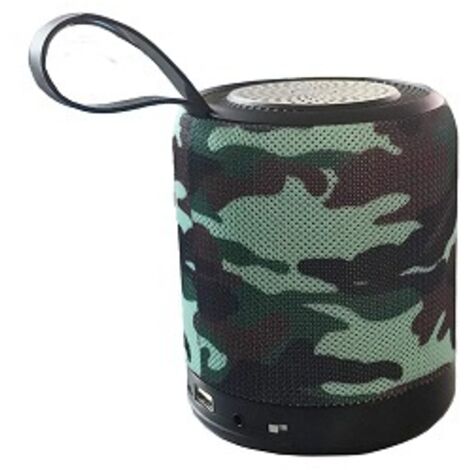 DIGIQUEST TUBE Cassa Altoparlante Speaker Portatile con lettore MP3 Slot micro SD Slot USB Potenza 5W per Computer Pc Portatile Tablet Smartphone Casa Esterno
