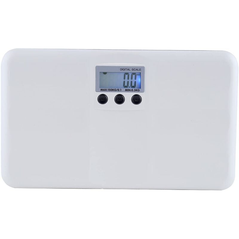 Digital Body Weight Scale Electronic Electronic LCD Over Tare Function Low Battery Alarm Body Weight Scale for Baby and Pet