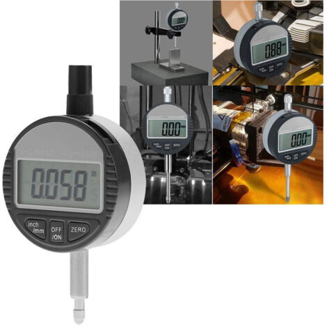 Digital Centesimal Comparateur En Display 0-12,7mm/0,5" Tornium 0.01mm/0,005"
