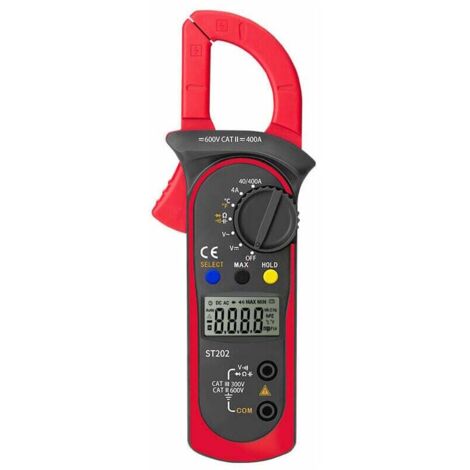 Digital Clamp Meter, Automatic Measuring Multimeter and Voltmeter, Voltage Tester Measurement, Alternating Current, Resistance, Continuity, Diode Test
