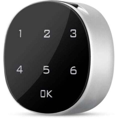 Digital Combination Padlock with Touch Screen, Locker Padlock, Electronic Lock, Code Lock for Doors, Cabinets, Toolboxes, Drawers, Mailboxes, School Lockers