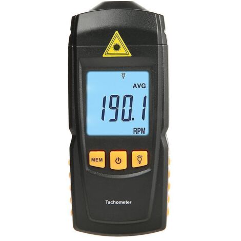 Digital contact type tachometer, engine speed meter, non-contact laser tachometer